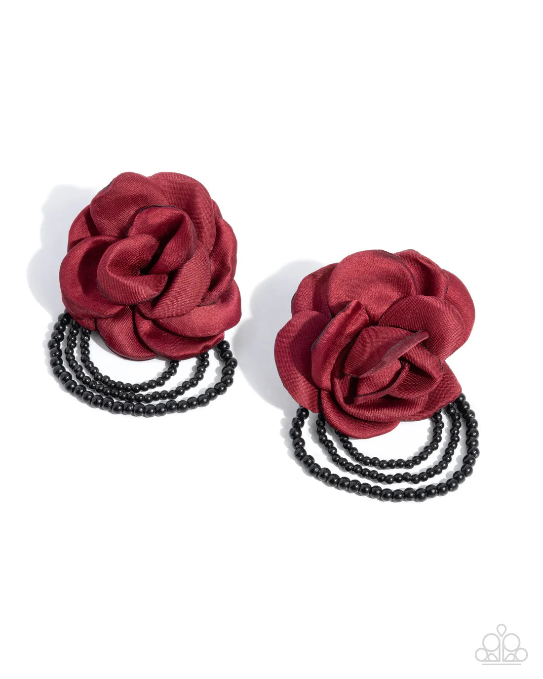 Dramatic Dame Red Earrings