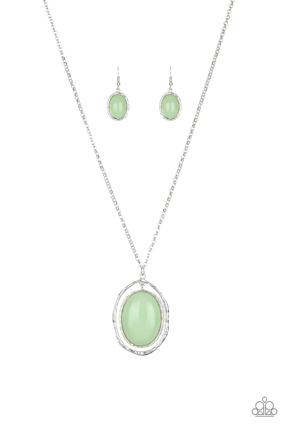 Harbor Harmony - Green Necklace