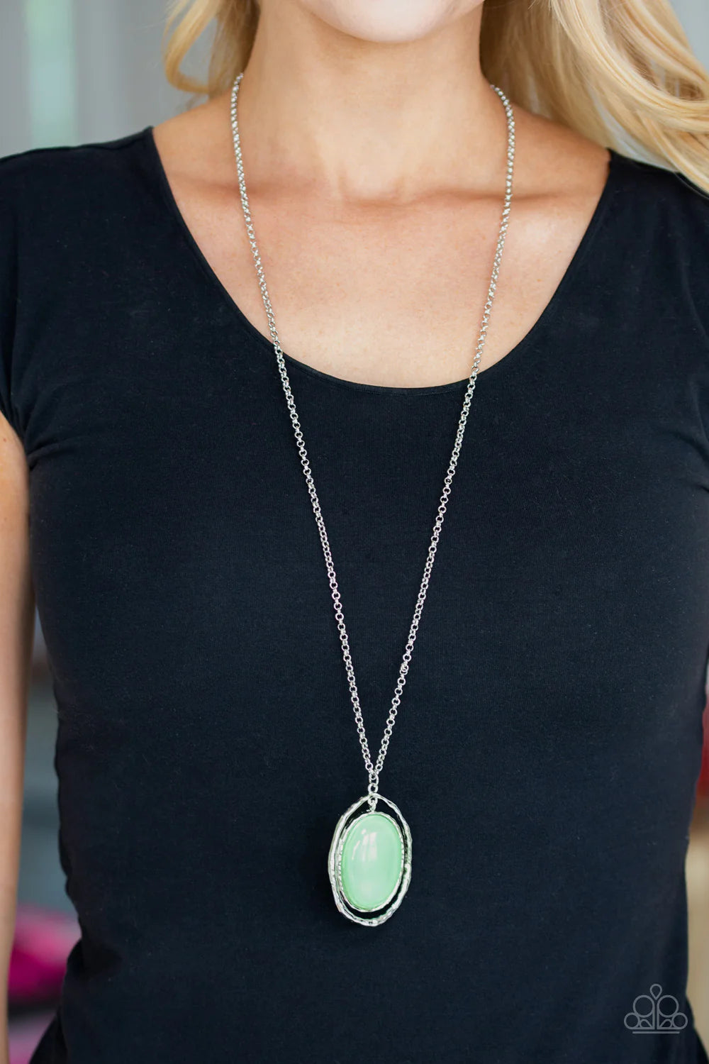 Harbor Harmony - Green Necklace